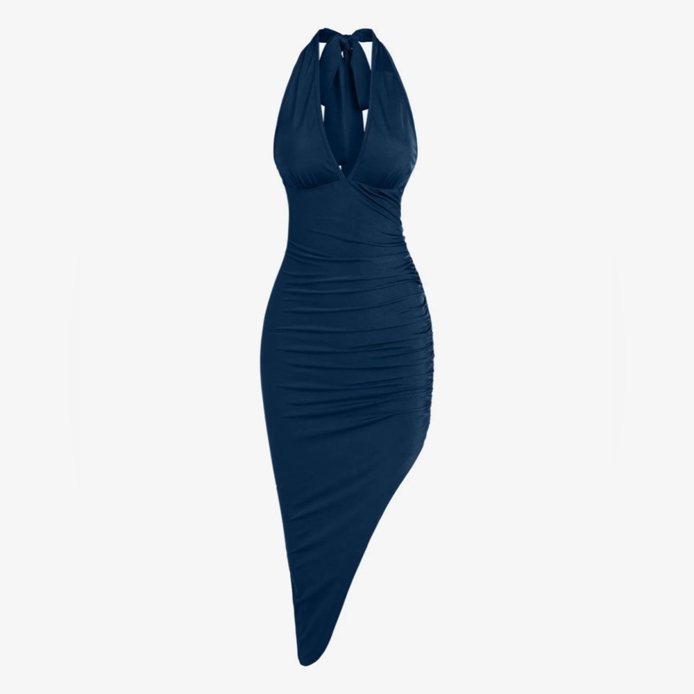 Navy Blue Bodycon Dress